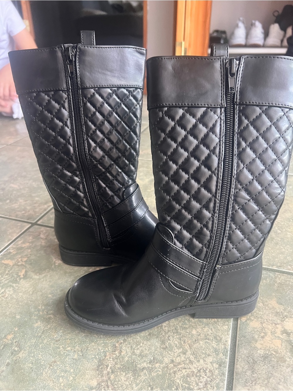 Amazon leather Kids' Mid-Calf Boots